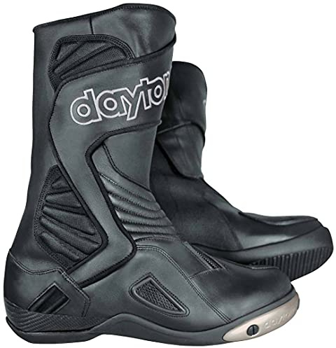 Daytona Evo Voltex GTX Gore-Tex wasserdichte Motorradstiefel, schwarz, 47
