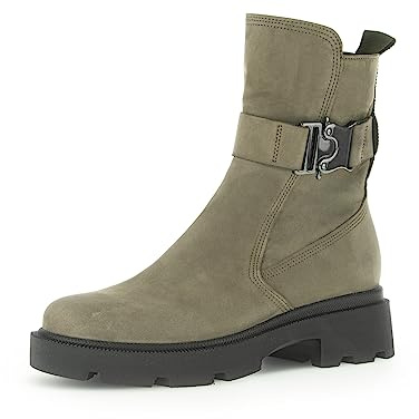 Gabor Damen Combat Boots, Frauen Stiefeletten,Wechselfußbett