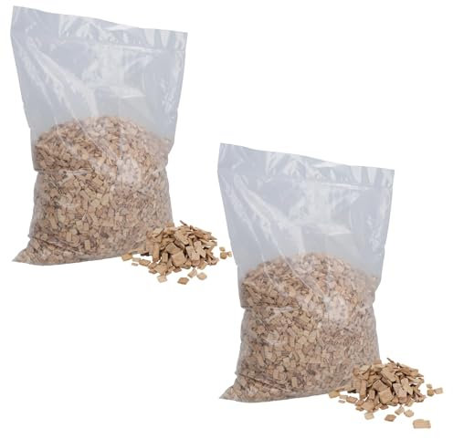 AB Tools 2pk OF 6 Litre Natural Coarse Beech Chips Bird Parrot Cage Bedding Covering