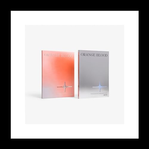 ENHYPEN ORANGE BLOOD 5th Mini Album CD+Photobook+Photocard+Sticker+Postcard+Tracking Sealed (Standard Random Version)