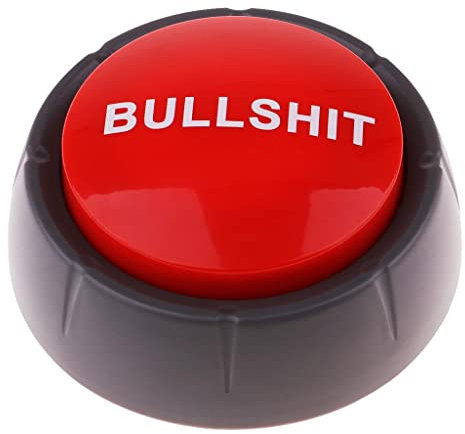 Botón de caja de sonido parlante - Caja de respuesta divertida para bromas y risas