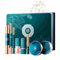 Orientalisches Make-up-Set für Frauen, komplettes Set, 8-teiliges Make-up-Set, enthält flüssigen Lippenstift, Luftkissen, losen Puder, Augenbrauenstift, flüssiger Lidschatten, Mascara, Konturstift,