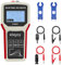 SolaMr 800W Pannello Solare Tester Multimetro Fotovoltaico con LCD Ultra Chiaro, Strumenti MPPT Intelligenti per Testare i dati del Pannello Solare Fotovoltaico e la Risoluzione dei Problemi-EY 800W