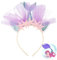 1 Stück Meerjungfrau Haarreif, Meerjungfrau Stirnband Mit, Pailletten Haarreif, Mermaid Haarschmuck, Meerjungfrau Kostüm Accessoire für Geburtstage, Kostümpartys, Karneval Meerjungfrauen Cosplay usw
