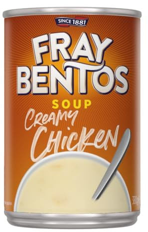 Fray Bentos Creamy Chicken Soup, 380 g (Pack of 12) | Ready-to-Eat Canned Soup