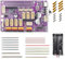 Adeept Robot Hat for Raspberry Pi, Expansion Board for Raspberry Pi 5/4B/3B/3B+, Smart Robot Car Driver with PDF Tutorial