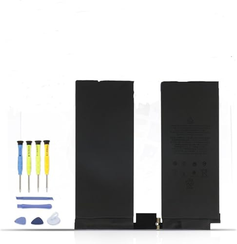 3.76V 36.59Wh 9720mAh A2043 Tablet Battery Compatible for iPad Pro 12.9 3rd Gen 2018 4th Gen 2019 2020 3rd A1895 A1983 A1876 A2069 A2232 A2233 A2229 A2014 Series 12 EMC 3223 3224 3353