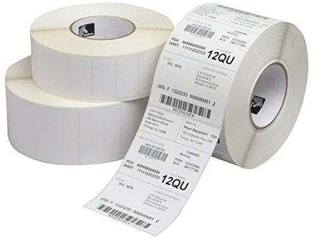 Zebra 2700 Labels, C-25 mm, Box Of 2, 800 Labels, Perfo Box Of 6