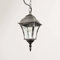 Licht-Erlebnisse Edle Hängeleuchte Deckenlampe in antik-silber Hoflampe Außenleuchte Gartenleuchte 8399 IP43