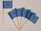 U24 Flaggen Zahnstocher Europa Flagge Fahne Minipicker