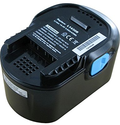 AboutBatteries Akku Typ AEG L1430R, 14.4V, 3000mAh, Li-Ionen