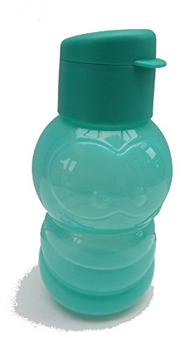 TUPPERWARE To Go Kinder 350 ml türkis Wurm Raupe EcoEasy Trinkflasche Eco Ökoflasche