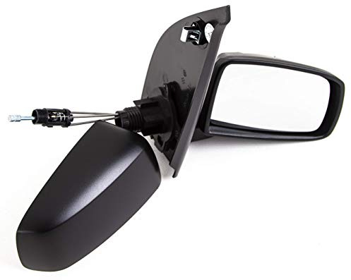 TVP Trade Vehicle Parts.co.uk Compatible With Door Wing Mirror Manual Black O/S Right Panda 2004-2010