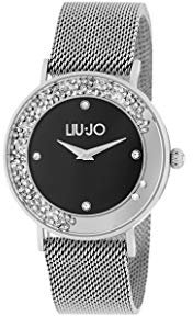 Liu Jo Damen Armbanduhr Dancing Slim in der Farbe Silber mit Edelstahlarmband, Gehäusedurchmesser: 36 mm, TLJ1342