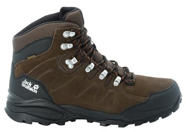 Jack Wolfskin Herren Refugio Texapore Mid M Walking Schuh, Brown Phantom, 46 EU