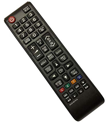 Aurabeam Ersatz TV Fernbedienung kompatibel mit Samsung UE40H6470SS Fernseher