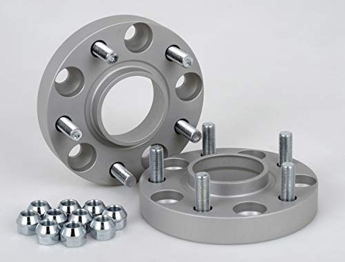 Spurverbreiterung Aluminium 2 Stück (20 mm pro Scheibe / 40 mm pro Achse) incl. TÜV-Teilegutachten