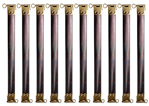 10 pz cornici flessibili interne in metallo cerniere borsa a molla clip chiusura catenaccio per fai da te borsa portamonete moneta che fa 20 cm bronzo