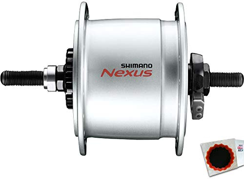 SHIMANO Nabendynamo Nexus DH-C6000-3R 3W Rollenbremse 36L. Hoch Silber
