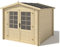 Salone Negozio Online Casetta Mary in Legno Nordico 300X300X255H Senza Pavimento