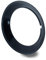 CAEXVEN Embellecedor para Conductos en Acero pintado en Negro - Serie Lisa - 200 mm
