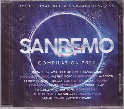 Sanremo 2022 - 72° Festival Della Canzone Italiana Compilation, 2xCD - Warner Music, Radio Italia, Mondadori