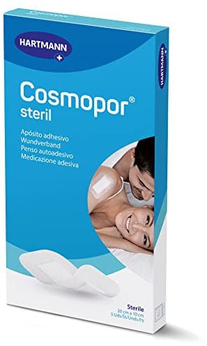 Cosmopor steril Wundverband 10 cm x 20 cm, 5 St