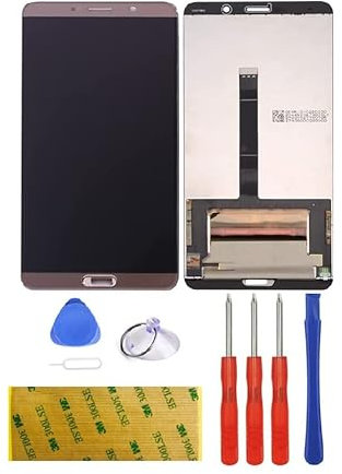 LTZGO LCD Táctil Reemplazo con Huawei Mate 10 Pantalla Mocha Gold Oro Repuesto Reparación Ensamblaje Asamblea Digitalizador con Kit Adhesiva Herramientas (sin Marco)