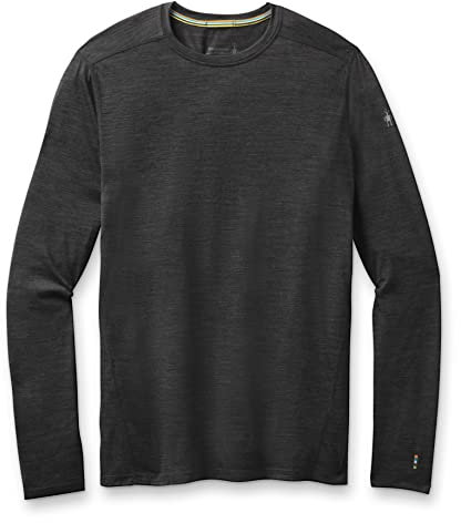 Smartwool Classic All-Season Merino Wool Base Layer, Men's Thermal & Jersey Sweater Vest, Lightweight & Breathable Natural Merino Men's Clothing & Fashion - Iron Heather, M