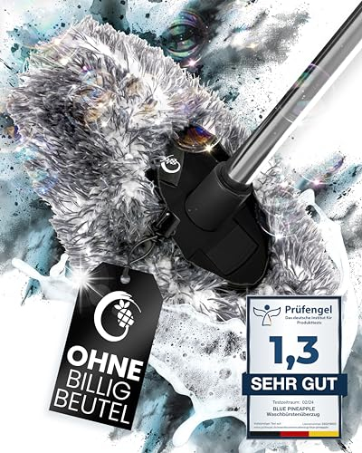 BLUE PINEAPPLE® Nanotechnik Flexi-Cover© - Für Alle, Die SB-Boxen Nutzen | Brushcover - Waschbürstenüberzug mit Innovativem Nano-Präzisionsgewebe | Schutzschild für bis zu 40cm (SB-) Bürstenkopfbreite