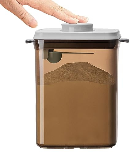 Ankou One-Push Formula Container, 2300 ml Formelspender mit Schaufel und Schaber, Milchpulverbehälter mit Deckel, BPA-frei, luftdicht, Lebensmittelaufbewahrungsbehälter, 1000 g, großes