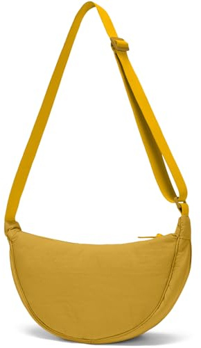 YIKOEE Damen Sling Bag Reisezubehör-dreifach gefaltete Brieftasche