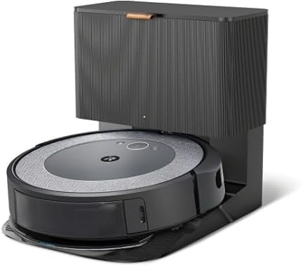 iRobot Roomba i5+ Robot Aspirador y Friegasuelos + Estación de Vaciado Automático Clean Base