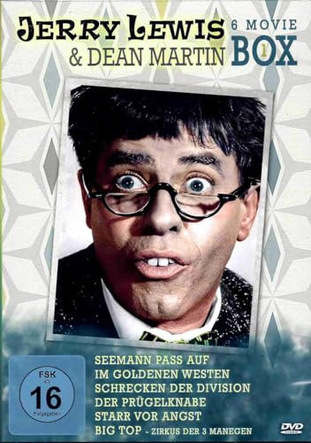 Jerry Lewis & Dean Martin Box (6 Meisterwerke mit dem Comedy Duo) [6 DVDs]