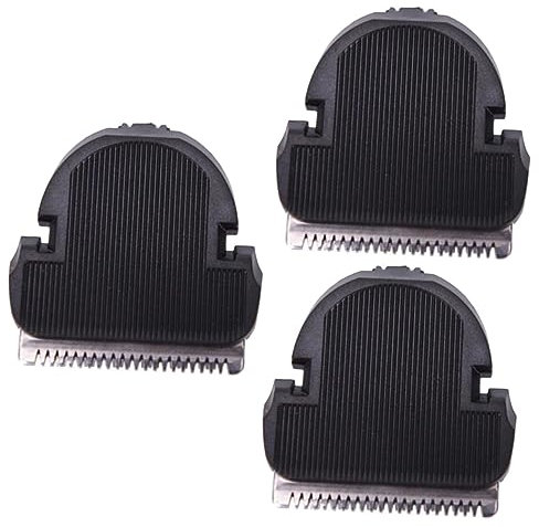 Didiseaon 3pièces Cutter Tondeuse à Cheveux Accessoire De Remplacement Pour Garçon Fille Et Adultes Tête Ergonomique Pour Coupe Précise Et Noir