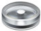 Pro-Ject Adapt it Acrylic, Adapter für Nutzung mit Single-Schallplatten