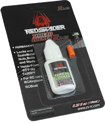 Restikiant 10Ml Threadlocker Glue Screw Glue Thread Locking Agent for RC Car RC Aircraft RC Boat, Locks and Seals Metal Nuts