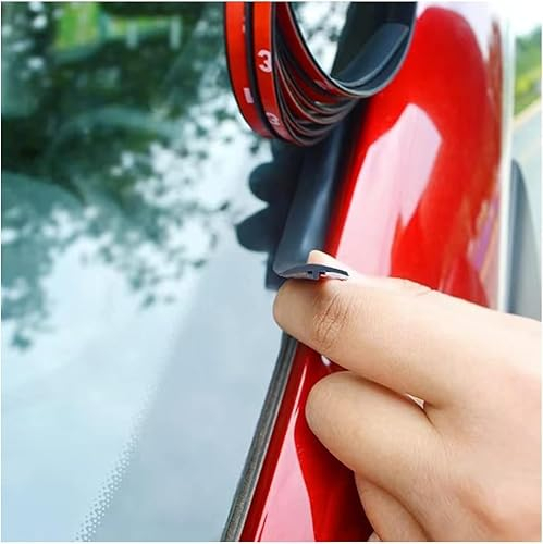 Tetto Apribile Guarnizione Adesiva per Proteggere e Decorare Le Auto,Versione Aggiornata Caoutchouc Guarnizione con Adesivo Forte,Comune Ricambi Auto Adatto per Auto,SUV,Camion (19mm×5M)