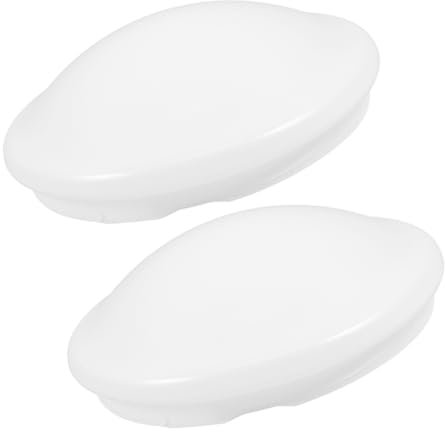 EPIGEIST 2 Uds. Pantallas De Lámpara De Globo, Pantalla De Luz De Cúpula De Plástico, Pantalla De Techo De Seta De Repuesto Para Luz De Ventilador Colgante, Decoración De Baño