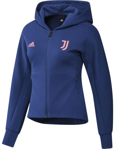 adidas Womens Juv EU Anth W Licensed Tracksuit Top Blue 16