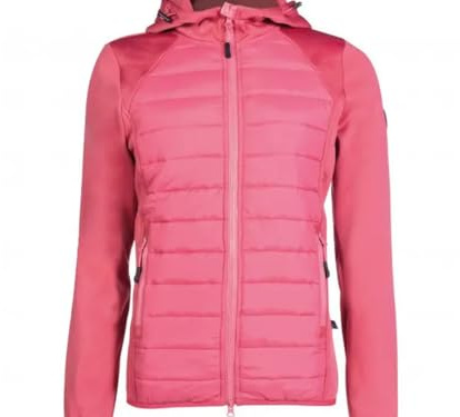 HKM Mädchen Style Sweatjacke, Himbeere, 152