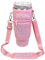 Mounteps Sparkling Rhinestone Bottle Bag for Stanley 40/30 Oz Insulated Tumbler Sleeve (Pink)
