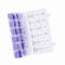 Yechiry Ac Compressor Gasket, 270pcs Assorted Car Ac Compressor O Ring, Seal Washers, Air Conditioning O Ring Seal Gasket Set with Rubber Washer (Purple)