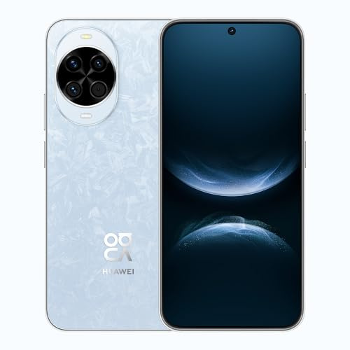 HUAWEI nova 14 Pro Smartphone, Ultra-Chroma-Kamera, 50 MP Ultra-Dual-Portrait-Frontkamera, KI Gestensteuerung, 100 W Supercharge Turbo, 6,78 makelloses Quad-Curve-Display, Kristallblau