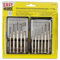 Easy Work Uhrmacher-Schraubendrehersatz 11-teilig, 261729