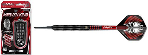 Winmau Soft-Dartpfeile MERVYN KING ONYX, 18g, 90% Tungsten