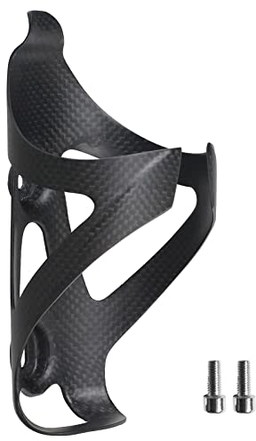 Lixa-da Flaschenhalter Fahrrad, Super leicht Getränkehalter Fahrrad, 3K UD Superleicht Trinkflaschenhalter aus Kohlefaser für MTB & Rennrad, für Flaschen mit 70-74mm Durchmesser