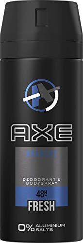 Axe Bodyspray Anarchy for Him Deo ohne Aluminium sorgt 48 Stunden lang für effektiven Schutz vor Körpergeruch 150 ml