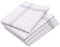 ZOLLNER 5er Set Geschirrtücher, 50x70 cm, Halbleinen, grau weiß