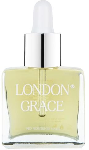 London Grace Professional Cuticle Oil | Hydrating Nail Care 12ml | Nourishing Almond Oil, Vitamin E & Celery Seed | Vegan & No Nasties Formula (Cuticle Oil, 12ml)